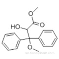 Bensenpropansyra, a-hydroxi-b-metoxi-b-fenyl-, metylester CAS 178306-47-3